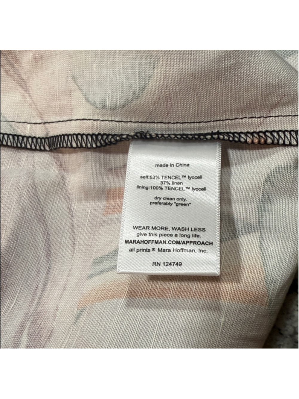 Mara Hoffman Yara Strapless Dress , Multi - Picture 13 of 14